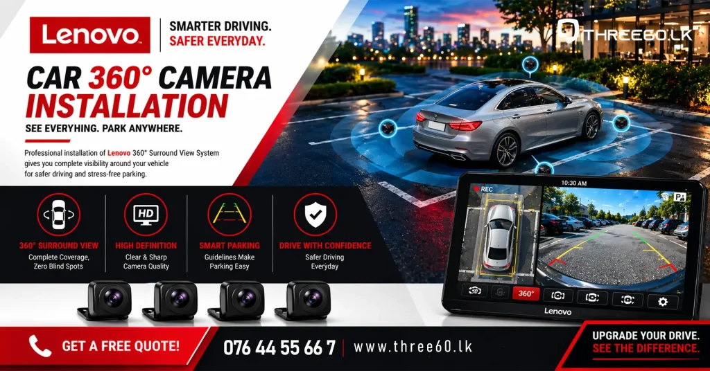 Car 360 camera instalation in Colombo Sir lanka